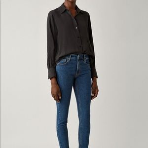 JOSEPH Blue Cloud Denim Stretch Skinny Jeans 30 Inch